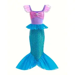 GENERICO - Disfraz sirena niña talla 3 disfraz sirenita ariel