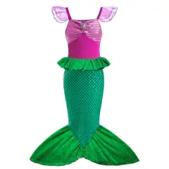 GENERICO - Disfraz sirena niña talla 10 disfraz sirenita ariel
