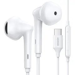 UGREEN - Auriculares Con Cable con Conector Type-C Blanco