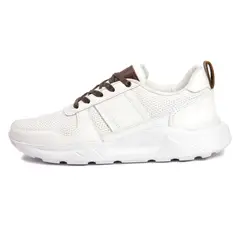 VIAR - Tenis Moda en Cuero Para Hombre Luppo Blanco