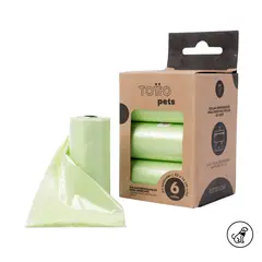 TOTTO - Bolsa para mascota Poopbag Lampy Verde