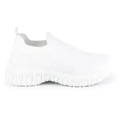 PRICE SHOES - Tenis Deportivos Mujer 622YJ24-101BLANCO