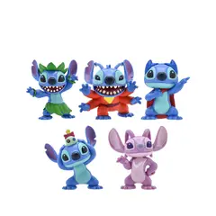 DISNEY - Set de Figuras Coleccionables de Stitch y Ángel Experimento 624