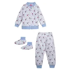 SANTANA - Pijama Térmica Bebé Malva