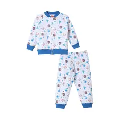 SANTANA - Pijama Térmica Bebé Turquesa