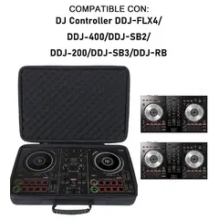 GENERAC - Estuche Para Pioneer Dj Ddj 400 Ddj 200 Rigido Con Correa