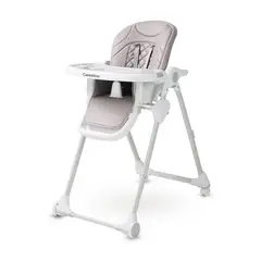 CARESTINO - Silla Comedor Petra Gris Claro