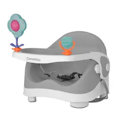 CARESTINO - Silla Comedor Booster Gris