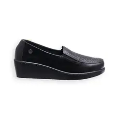 ROMULO - Mocasín para dama en cuero tacón corrido
