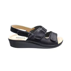 ROMULO - Sandalias Ajuste Velcro En Cuero