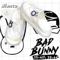 CALZADO BONT - SANDALIAS PARA DAMA Y CABALLERO COLOR BLANCO_.