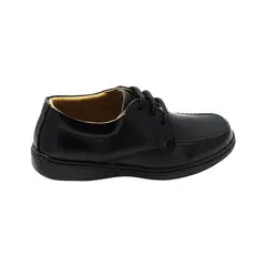 GENERICO - Zapato Colegial Niño Cuero Cordones