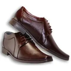 GENERICO - Calzado Formal Amarrar Cuero Nacional Caballero