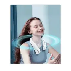 GENERICO - Mini Aire Acondicionado Ventilador de Cuello Personal Recaregable