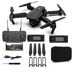 GENERICO - Drone Wifi Cámara Estabilizador De Vuelo E88 Doble Batería