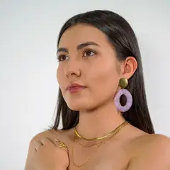 BY CAMI - Aretes grande Big Oval