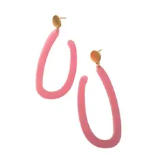 BY CAMI - Aretes en resina referencia Hook