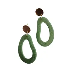 BY CAMI - Aretes en resina referencia Organic