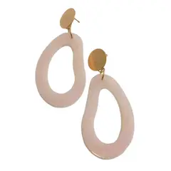 BY CAMI - Aretes en resina referencia Organic