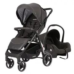 CARESTINO - Coche Kiev Negro Melange
