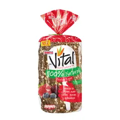 BIMBO - Pan Tajado Vital Frutos Rojos X 460g