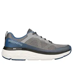 SKECHERS - Tenis Hombre Gris Max Cushioning Delta