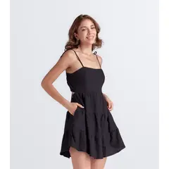 DEREK - Vestido Para Mujer Corto Holgado