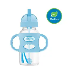 DR BROWNS - Tetero Pitillo Dr. Browns 9 Onz Boca Ancha Con Azas