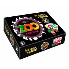 CONCEPTO 3D - Zoo Aventura 10 Estilos Juego De Mesa Español