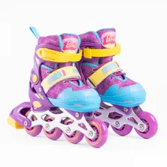 BARBIE - Patines En Linea Chasis De Aluminio 4 Ruedas T 31-34