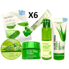BIOAQUA - Kit Facial Aloe Vera X6