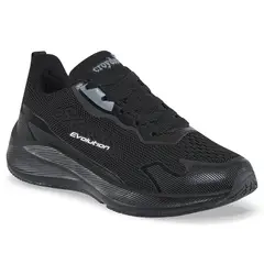 CROYDON - Tenis Running Plip Negro para Niño