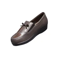 CALZADO ROMULO - Zapato mocasín romulo cuero tacón corrido