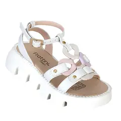 FRATTINI - Sandalia de Niña marca en Color BLANCO  SANDSANDRA