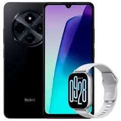 XIAOMI - Celular Redmi 14C 128GB /4GB Blk + Watch 5 Active Slv