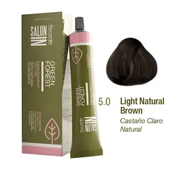 RECAMIER - Tinte Green Forest Salon In 5.0 Castaño Claro Natural 60g