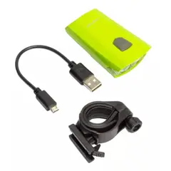 SPORTFITNESS - Luz Delantera Recargable 100 Lumens Xc-122 Gw