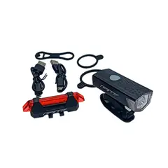 SPORTFITNESS - Luz DelanteraTrasera Ebl-2255Ebl-3402 120LM 5LM Gw