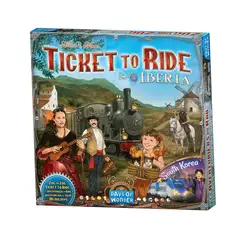 ASMODEE - Aventureros Al Tren Iberia Y Corea Del Sur Exp Juego De Mesa