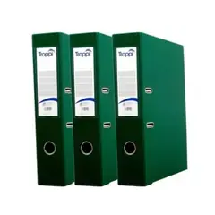 TROPPI - Archivador AZ Verde Carta 90-528 X 3 Unidades