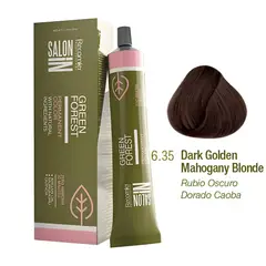 RECAMIER - Tinte Green Forest Salon In 6.35 Rubio Oscuro Dorado Caoba