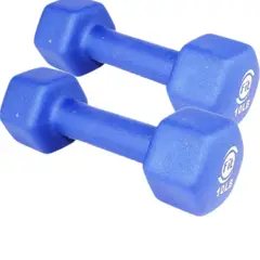 SPORTFITNESS - Par Pesa Mancuerna 10 Lb Azul