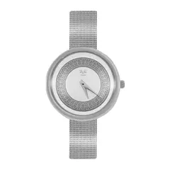 19V69 ITALIA - Reloj Mujer Plateado + 5 Complementos de Lujo Incluidos