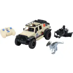 JURASSIC WORLD - Vehiculo A Control Remoto Jeep Hot Wheels Matchbox Jurassic