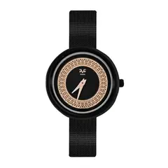 19V69 ITALIA - Reloj Mujer Negro + 5 Complementos de Lujo Incluidos