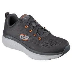 SKECHERS - Tenis Hombre Bajo Gris D Lux Walker Meerno