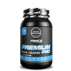 FORCE PERFORMANCE & HEALTH - Proteína isolate con colágeno Premium Pro Force 2 LB 30 Servicios
