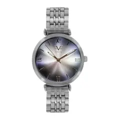 19V69 ITALIA - Reloj Mujer Plateado + 5 Complementos de Lujo Incluidos
