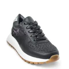 PRICE SHOES - Tenis Moda Mujer 882VS014SKNEGRO
