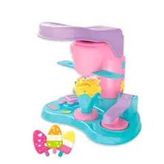 DAYOSHOP - Set Kit Fabrica Heladeria Conos Paleta Plastilina Juguete